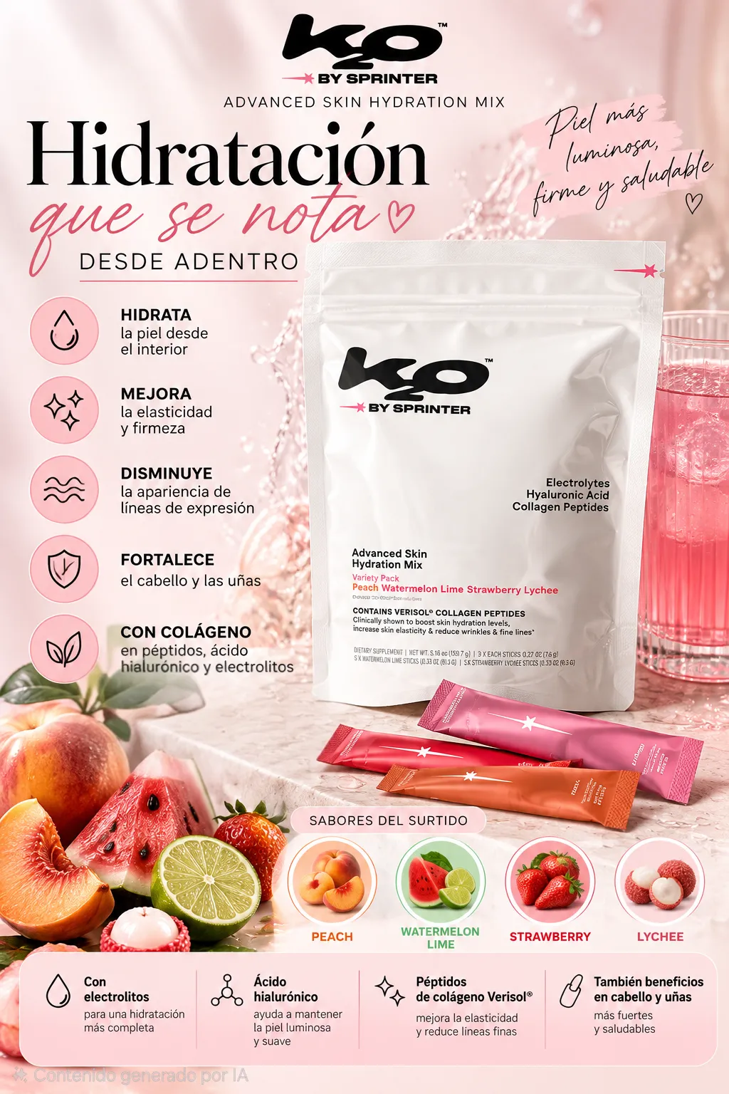 K2o Suplemento de belleza