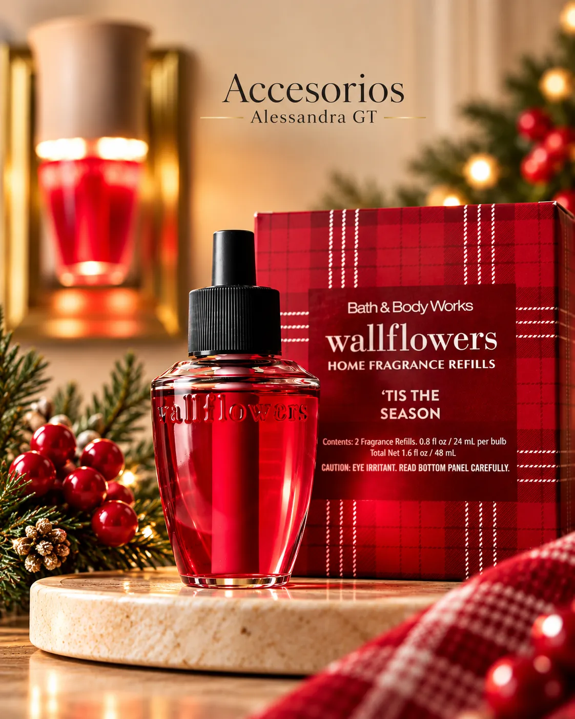 Set de 3 Fragancias Wallflowers – Bath & Body Works