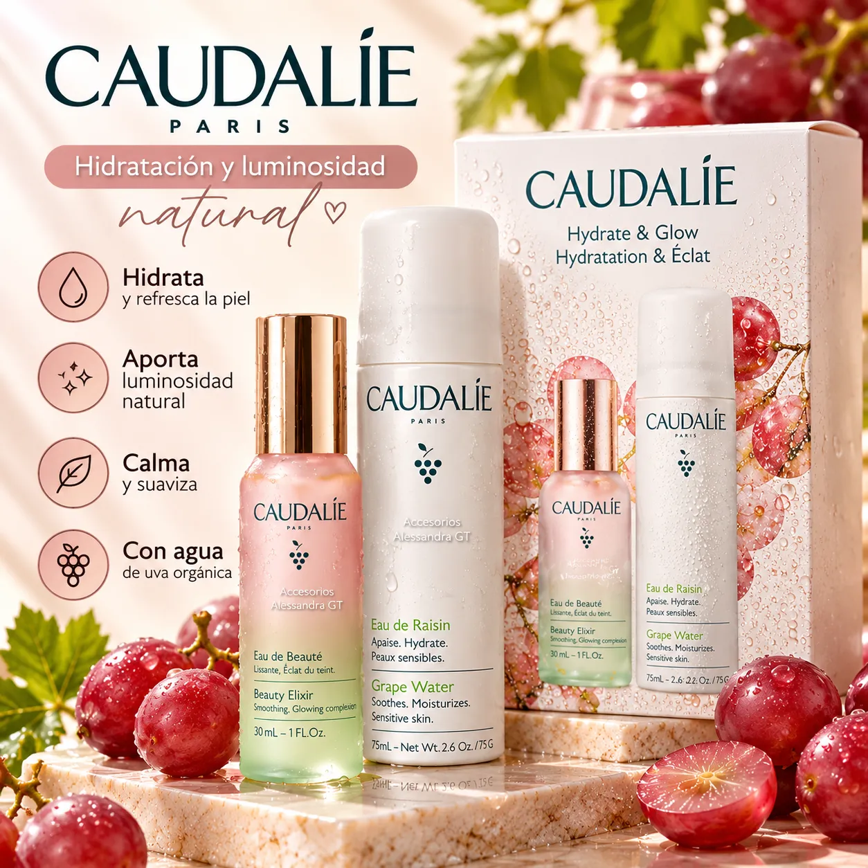 Mist set Caudalie