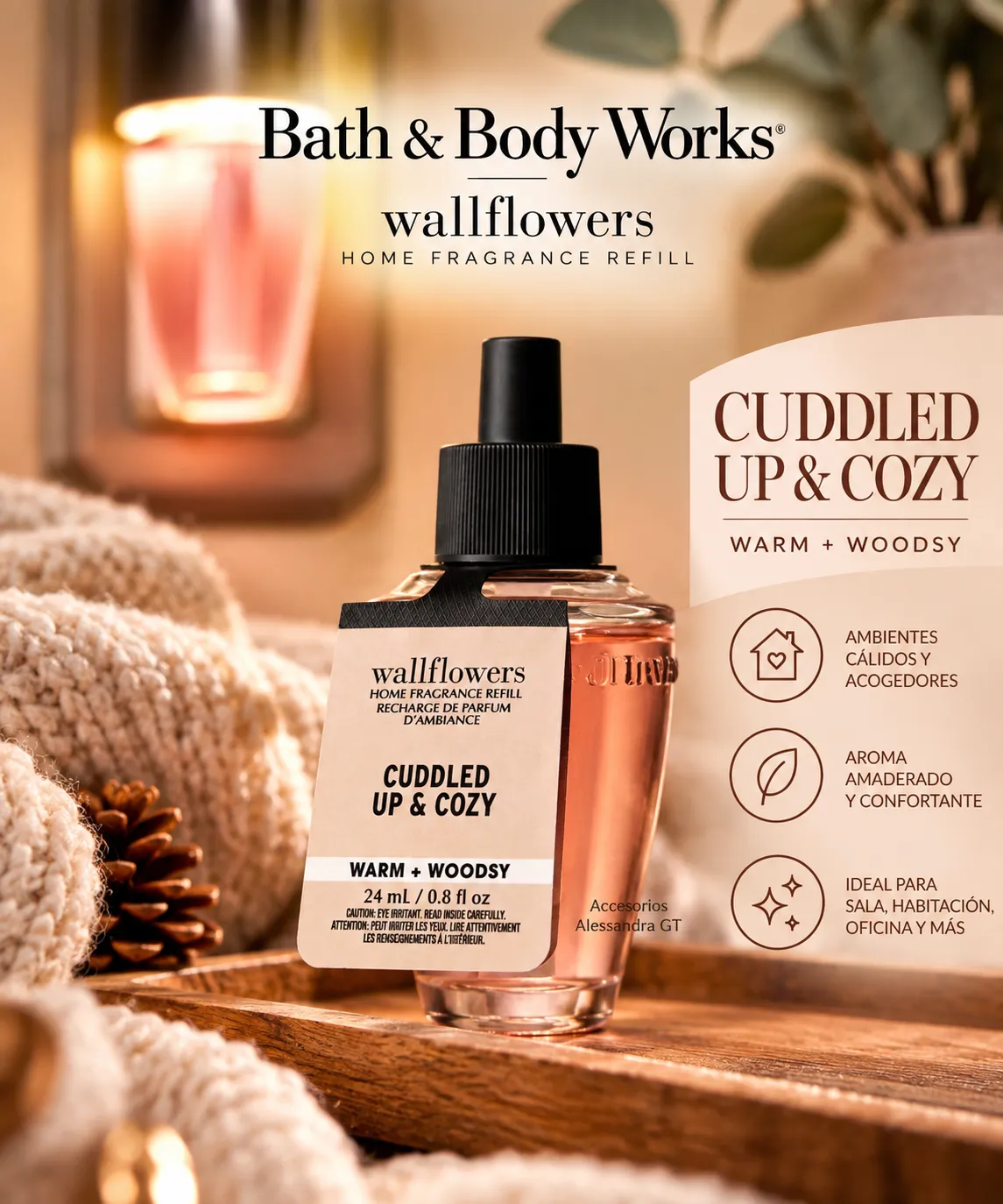Bath & Body Works Wallflowers – Repuestos de Fragancia para el Hogar